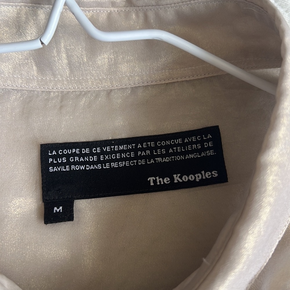 Kooples Gold Shimmer Shirt - image 7